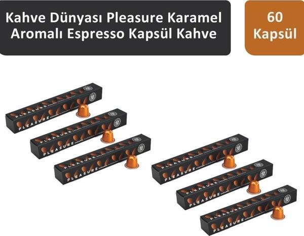 Kahve Dünyası Karamel Aromalı Kapsül Kahve 60 Kapsül - Image 1