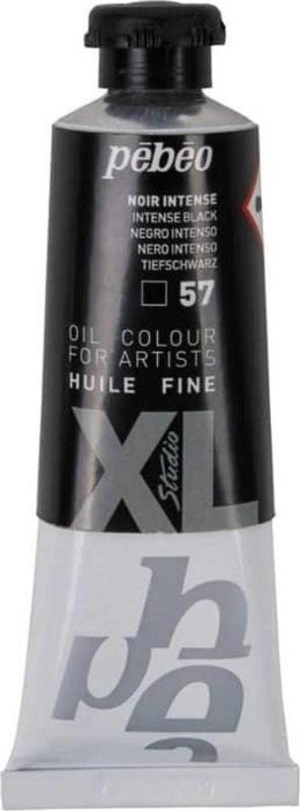 Pebeo Huile Fine XL Yağlı Boya 37 ml. 57 Intense Black - Image 1