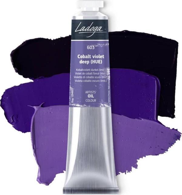 St. Petersburg Ladoga Yağlı Boya 46 ml Cobalt Violet Deep (Hue) 603 - Image 1