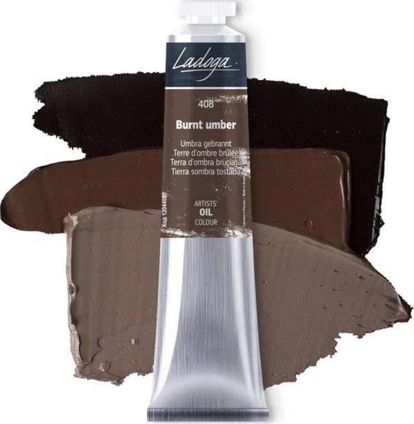 St. Petersburg Ladoga Yağlı Boya 46 ml Burnt Umber 408 - Image 1