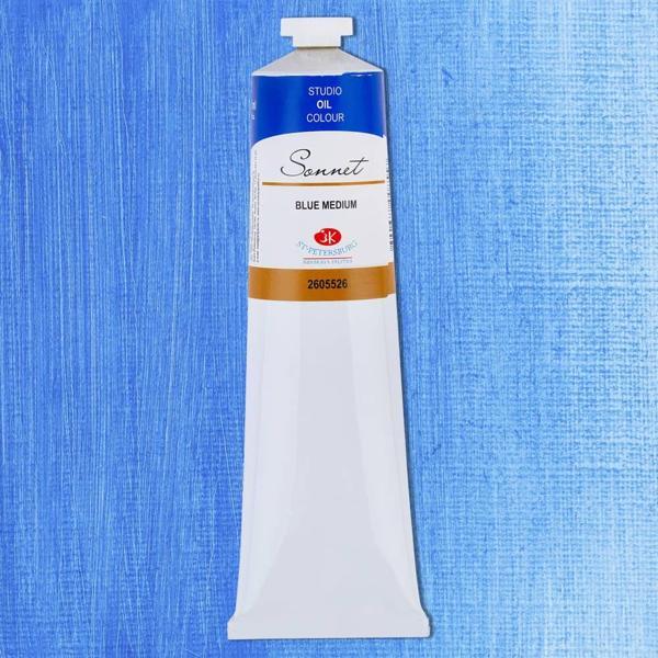 St. Petersburg Sonnet Yağlı Boya 120 ml 526 Blue Medium - Image 1