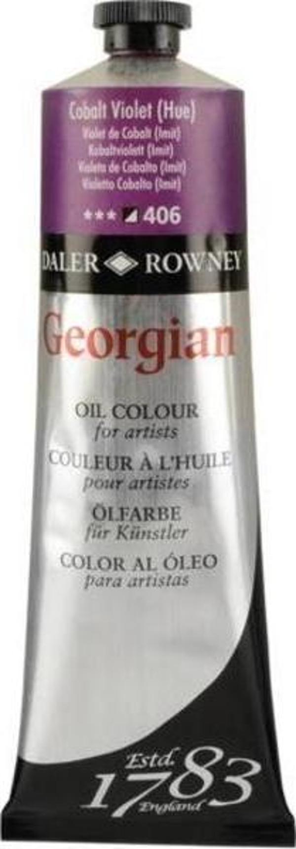 Daler Rowney Georgian Yağlı Boya 225 ml 406 Cobalt Violet Hue - Image 1