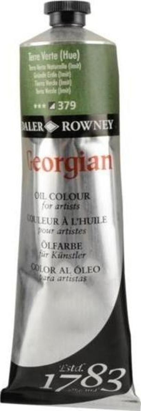 Daler Rowney Georgian Yağlı Boya 225 ml 379 Terre Verte Hue - Image 1