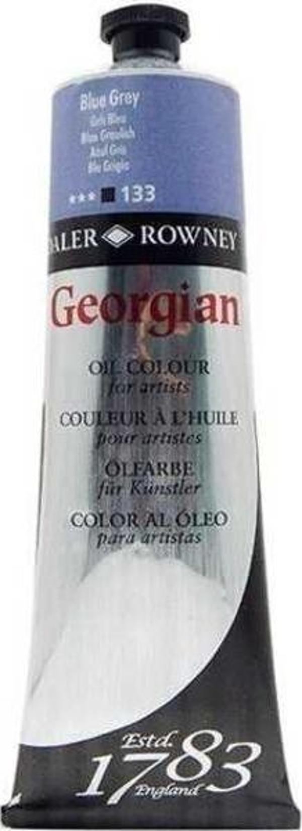 Daler Rowney Georgian Yağlı Boya 225 ml 133 Blue Grey - Image 1