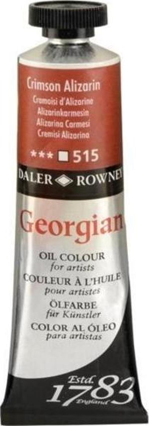 Daler Rowney Georgian Yağlı Boya 38 ml 515 Crimson Alizarin - Image 1