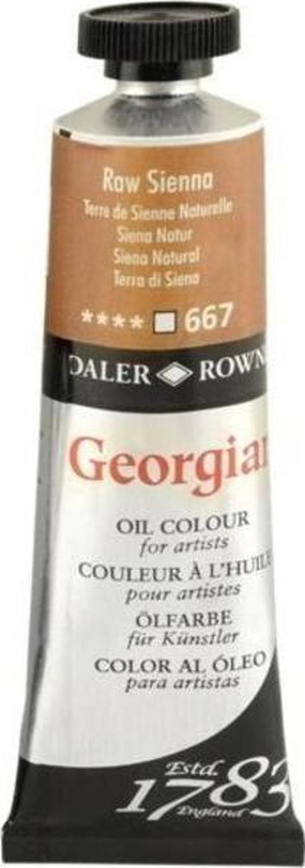 Daler Rowney Georgian Yağlı Boya 38 ml 667 Raw Sienna - Image 1