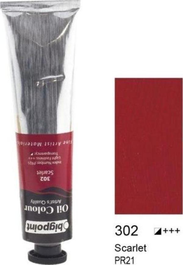Bigpoint Yağlı Boya 200 ml. 302 Scarlet - Image 1