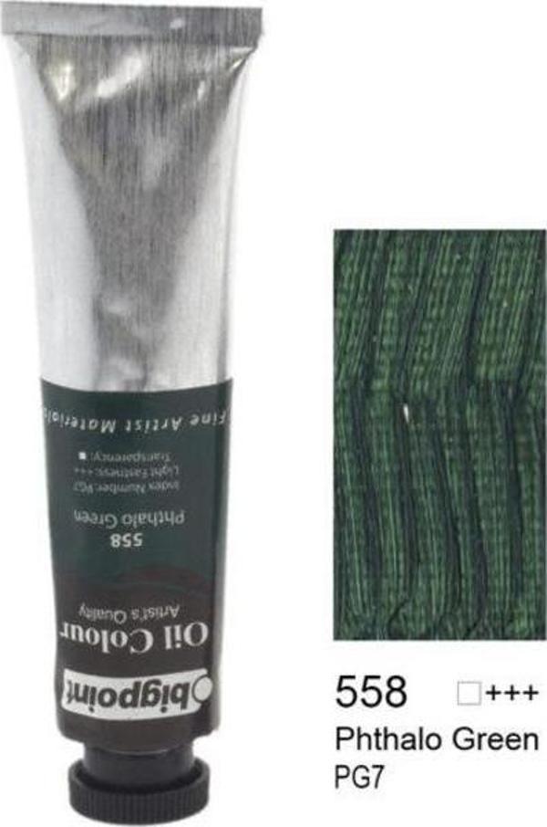 Bigpoint Yağlı Boya 45 ml. 558 Phthalo Green - Image 1