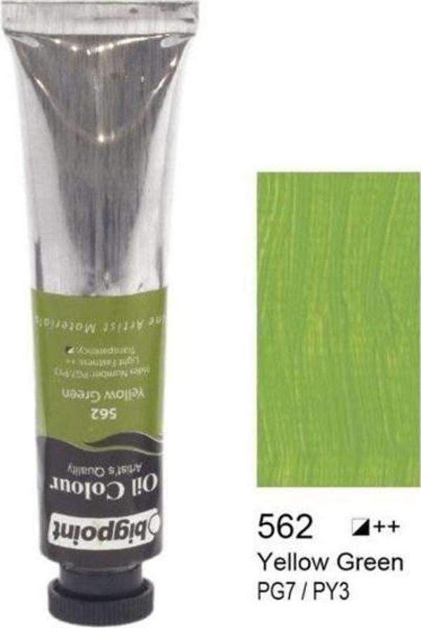 Bigpoint Yağlı Boya 200 ml. 562 Yellow Green - Image 1
