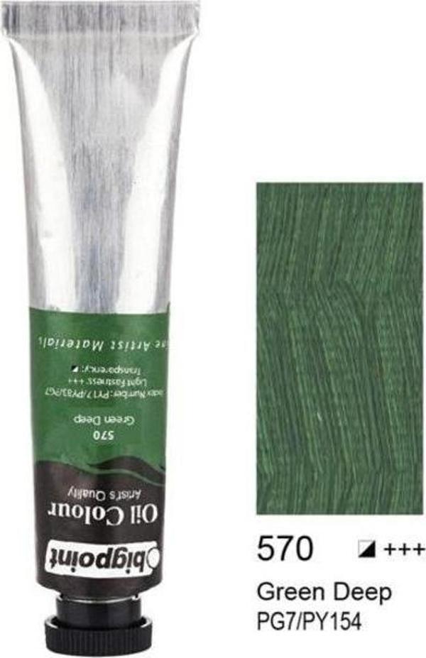 Bigpoint Yağlı Boya 200 ml. 570 Green Deep - Image 1