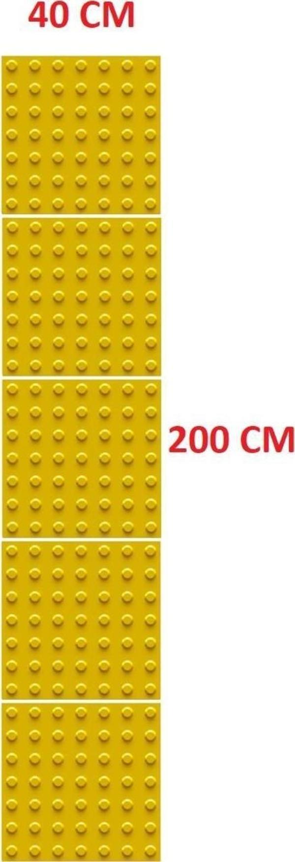 5 Adet Hissedilebilir Yürüme Yüzeyi (Uyarıcı Tip) Zemin İşaretleme Nokta 400*400 mm - Image 1