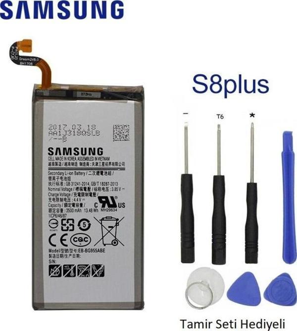 Samsung S8 Plus Pil Batarya G955 EB-BG955ABATamir Seti - Image 1