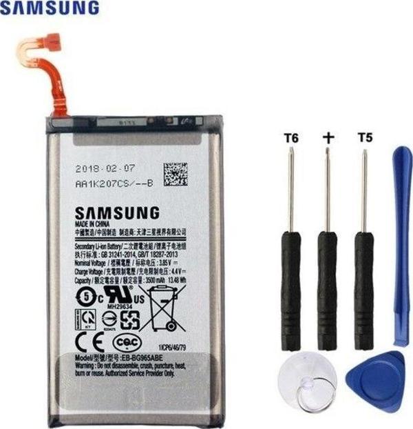 Samsung S9 Plus Pil Batarya G965 EB-BG965ABE ve Tamir Seti - Image 1