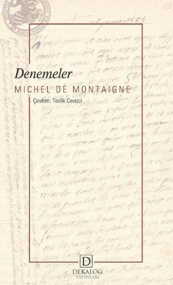 Denemeler - Dekalog Yayınları - Image 1