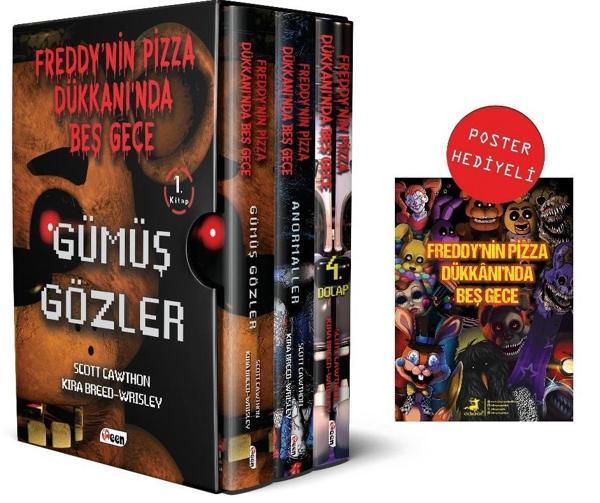 Freddy'nin Pizza Dükkanı'nda Beş Gece Seti - 3 Kitap Takım Kutulu Set - Olimpos Yayınları - Image 1
