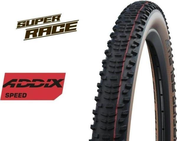 Schwalbe Racing Ralph 29X2.25 Super Race ADDIX Speed EVO SnakeSkin Tubeless Ready Dış Lastik - Image 1
