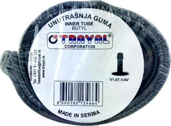 Trayal 29x1.50-2.125 AV-40 Kalın Sibop Bisiklet İç Lastiği LSI-129 - Image 1