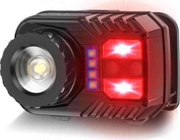 PeakStar PS-571 Sensör XPG COB LED USB Şarj Edilebilir Lityum Pilli Zoomlu Kafa Lambası - Image 1
