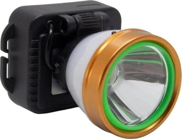 PS-810 Kafa Lambası, LED Aydınlatmalı Kafa Feneri, Multifonksiyonel 20 Watt + LED 4 Mod Çalışma - Image 1