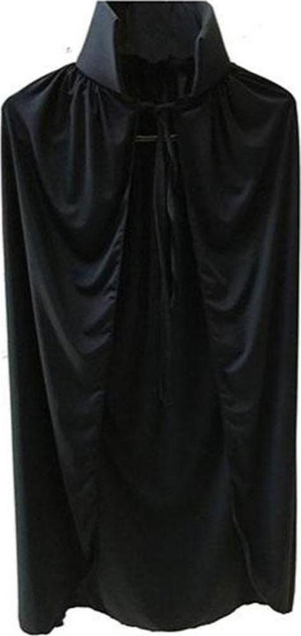 Sİyah Yakalı Pelerin - Vampir Pelerin - Dracula Pelerin 90 cm - Image 1