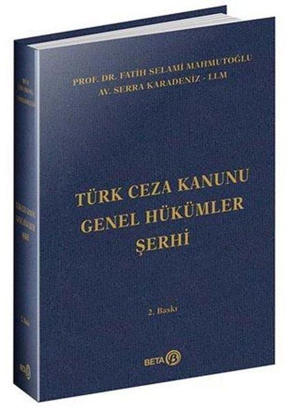 Türk Ceza Kanunu Genel Hükümler Şerhi - Beta Yayınları - Image 1