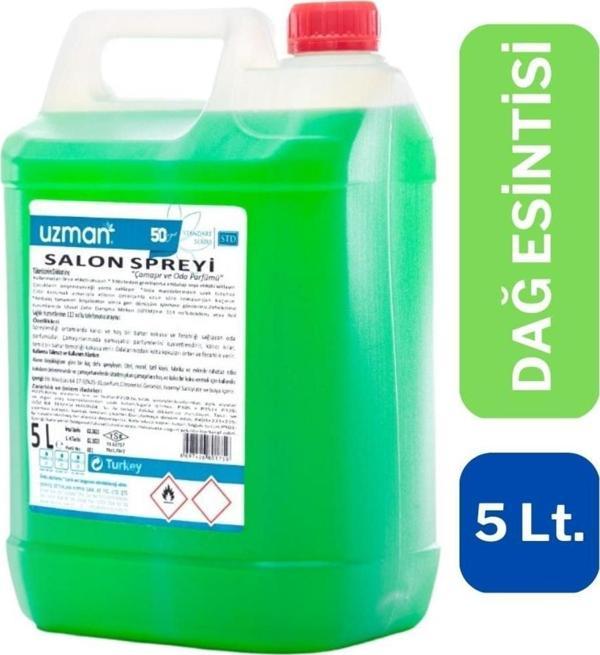 Uzman Oda ve Çamaşır Parfümü 5 Litre x 4 Adet - Dağ Esintisi - Image 1