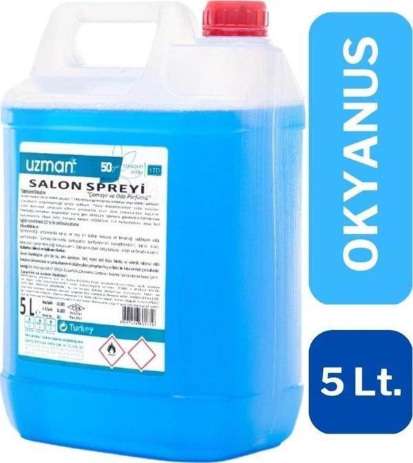 Uzman Oda ve Çamaşır Parfümü 5 Litre x 4 Adet - Okyanus - Image 1