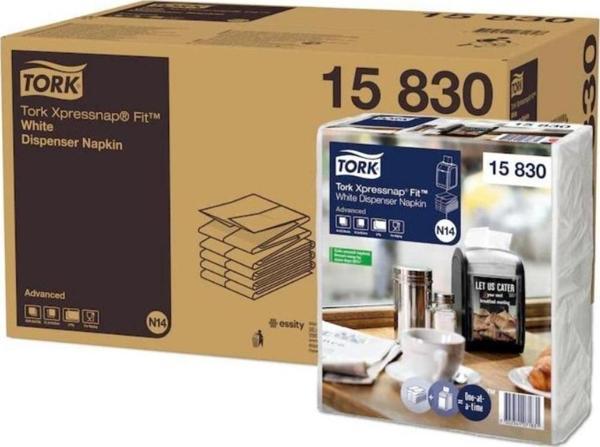 Tork Xpressnap Fit Extra Yumuşak Çift Katlı 36 Paket x 120 Yaprak Advanced Peçete (15830) - Image 1