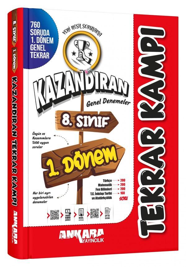 Ankara LGS Kazandıran 1. Dönem Tekrar Kampı Ankara Yayıncılık - Ankara Yayıncılık - Image 1