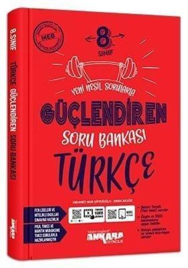 Ankara Yayıncılık 8. Sınıf Türkçe Güçlendiren Soru Bankası - Ankara Yayıncılık - Image 1
