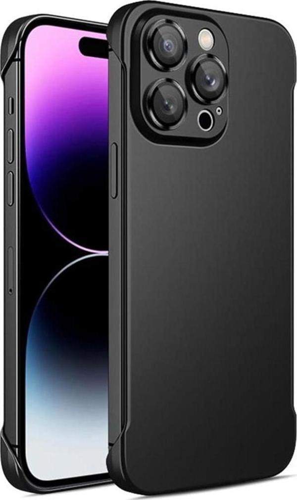 iPhone 15 Pro Former Seri Kamera Korumalı Sert Kapak - Image 1