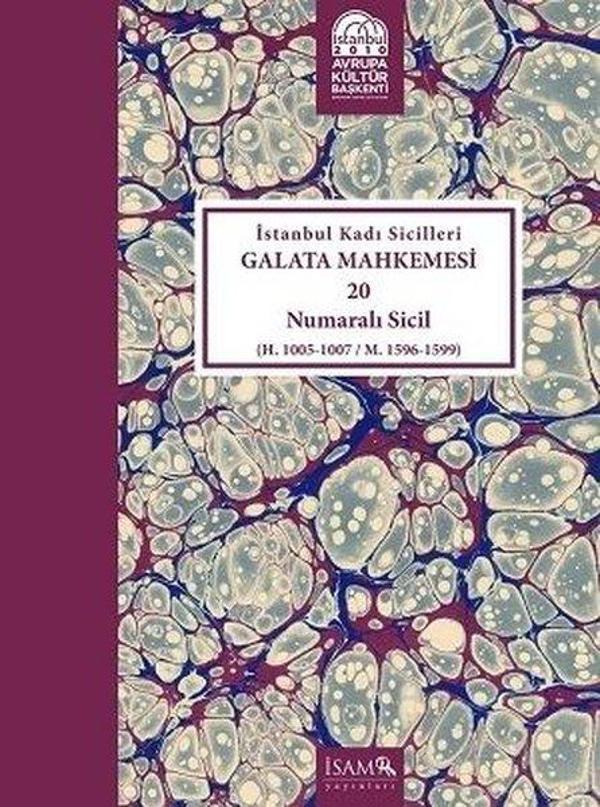 İstanbul Kadı Sicilleri Galata Mhk. 20 Nolu Sicil (Cilt-35) - İsam Yayınları - Image 1