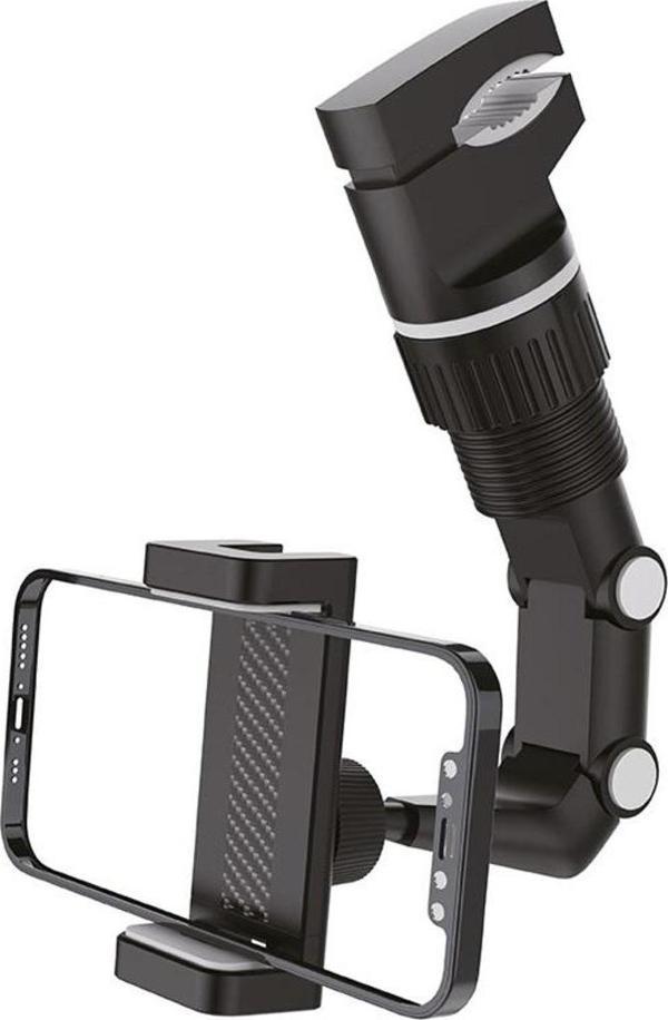 LinkTech H785 Premium Dikiz Aynası Araç İçi Telefon Tutucu - Image 1