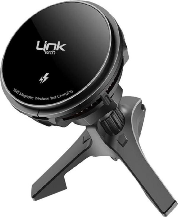 Linktech W792 Premium 15W Kablosuz Şarj Soğutucu Fanlı Araç İçi Telefon Tutucu - Image 1