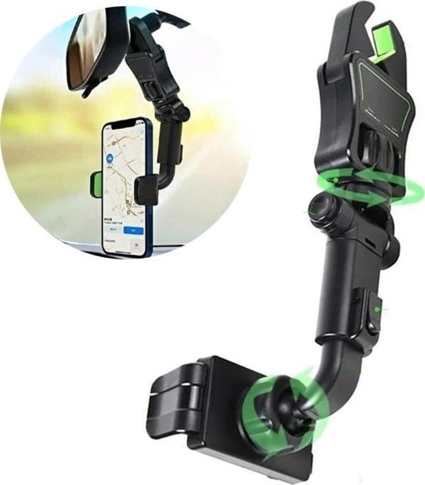 Powerstar ATT-47 Araç İçi Dikiz Aynası Telefon Tutucu - Image 1