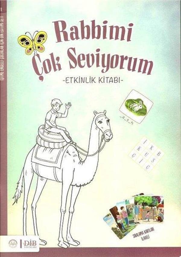 İşitme Engelli Çocuklar İçin Din Eğitimi Seti Etkinlik Kitabı - Diyanet İşleri Başkanlığı - Image 1