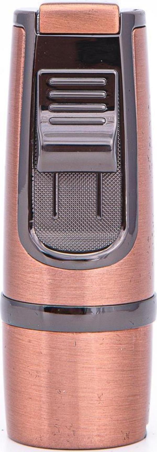 Parmida 3 Torch Pürmüz Bronz Metal Puro Çakmağı - Image 1