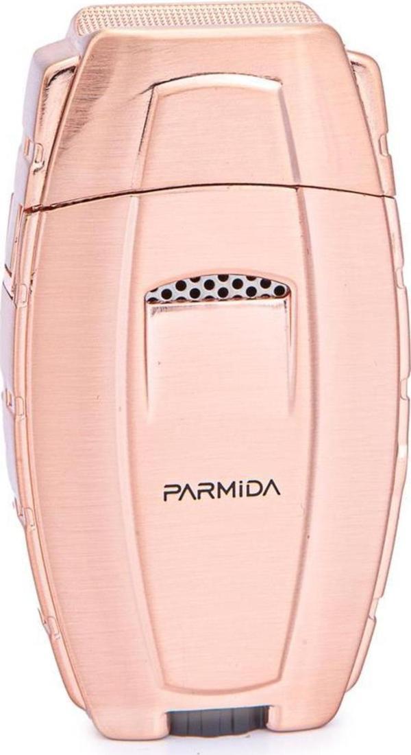 Parmida Çift Torch Pürmüz Bronz Metal Puro Çakmağı - Image 1
