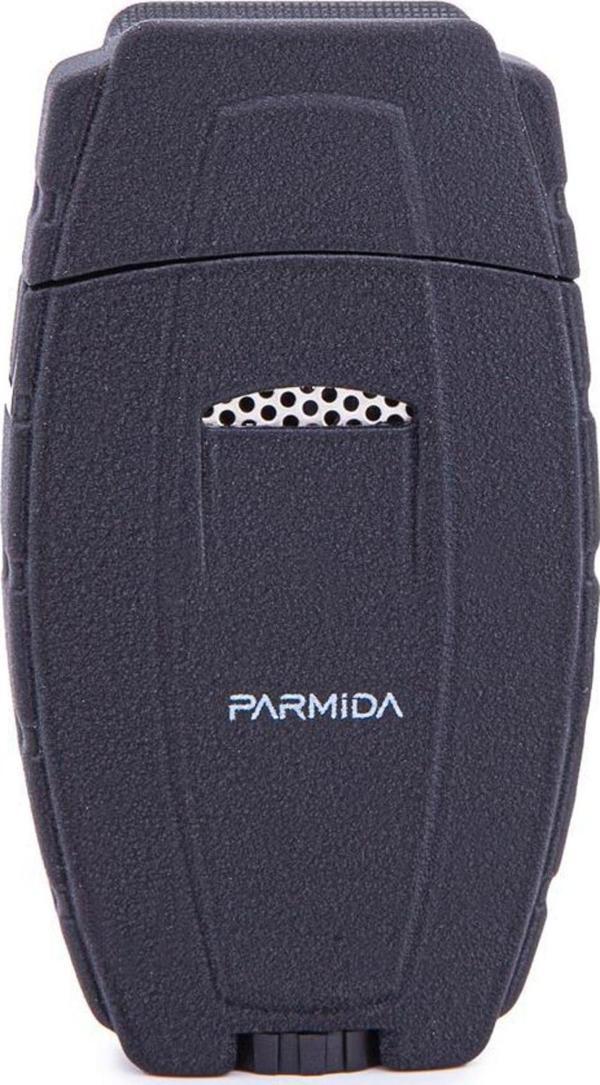 Parmida Çift Torch Pürmüz Siyah Metal Puro Çakmağı - Image 1
