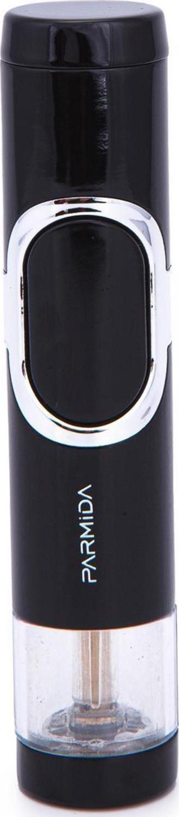 Parmida Tek Torch Pürmüz Gümüş Metal Puro Çakmağı - Image 1