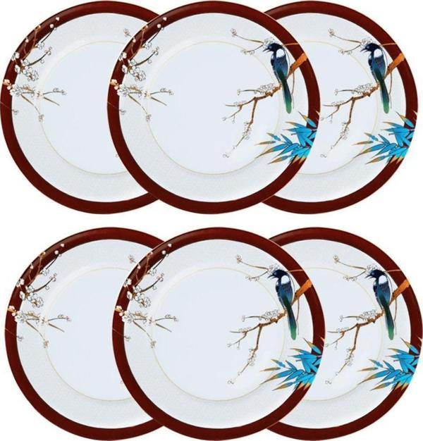 Lucky Art Alysia 6 lı Servis Tabağı 28 Cm - Image 1