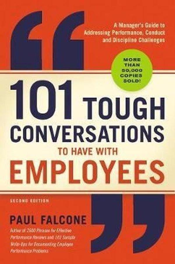 101 Tough Conversations to Have With Employees  - AMACOM - Image 1