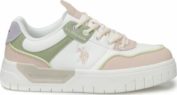 U.S. Polo Assn. Candy Kalın Tabanlı Renkli Kadın Sneaker Günlük Yürüyüş Spor Ayakkabısı - Image 1
