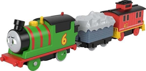 Fisher-Price Thomas ve Arkadaşları Pilli Motorlu Büyük Trenler PERCY Thomas Pilli Motorlu Tren - Image 1