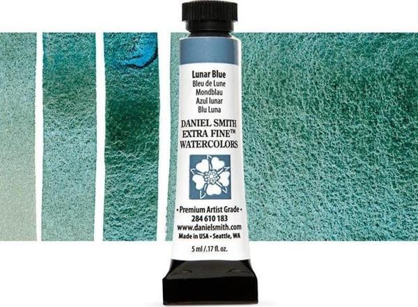 Daniel Smith Extra Fine Tüp Suluboya 5 ml Seri 2 Lunar Blue - Image 1