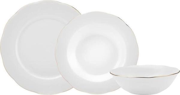 Karaca Yonca 18 Parça 6 Kişilik Porselen Yemek Takımı - Image 1