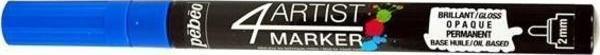 Pebeo 4Artist Oil Marker Yağlıboya Kalemi 2mm Yuvarlak Uç DARK BLUE - Image 1