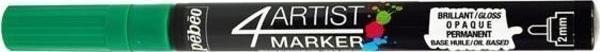 Pebeo 4Artist Oil Marker Yağlıboya Kalemi 4mm Yuvarlak Uç DARK GREEN - Image 1