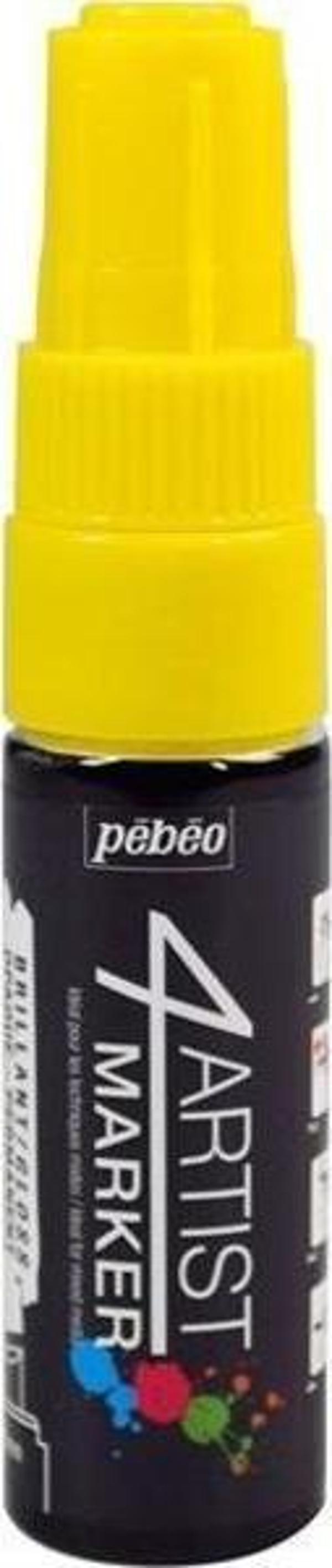 Pebeo 4Artist Oil Marker Yağlıboya Kalemi 8mm Kesik Uç YELLOW - Image 1