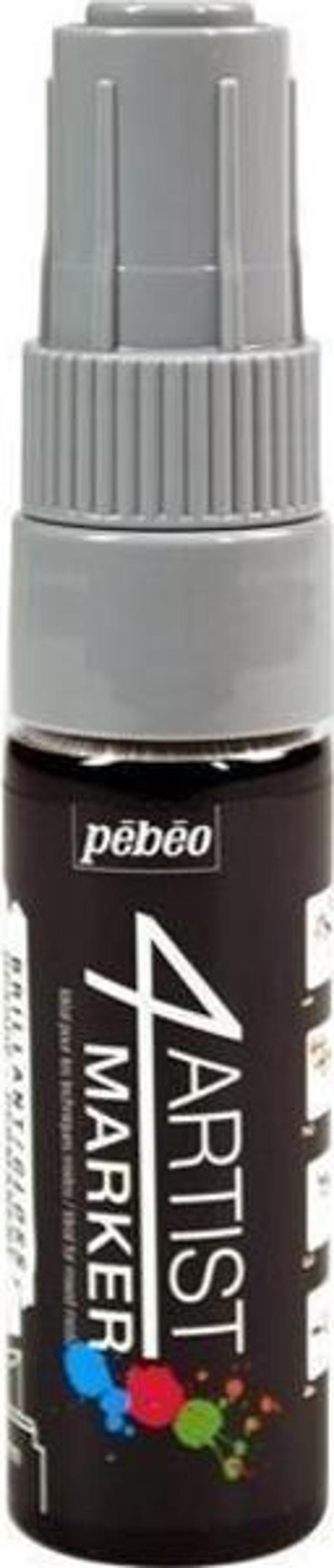 Pebeo 4Artist Oil Marker Yağlıboya Kalemi 8mm Kesik Uç GREY - Image 1